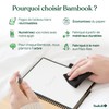 BAMBOOK Tropical Notebook - A5 - Blank, Reusable Notebook, Notepad,