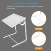 Adjustable TV Tray Table - TV Dinner Tray on Bed