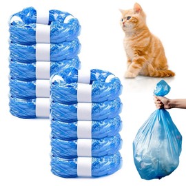 Pack of 6 Refill Foil Rings Refill Bag Compatible Refill Cash for Litter Genie XL & Litter Locker & LitterLocker II Nappy Bin and for Littycat Refill Cassette (10)
