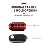 HIBEYO Flip Key Car Key Case Fits Fiat Key Cover