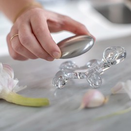 Amanda Stainless Steel Soap with Holder