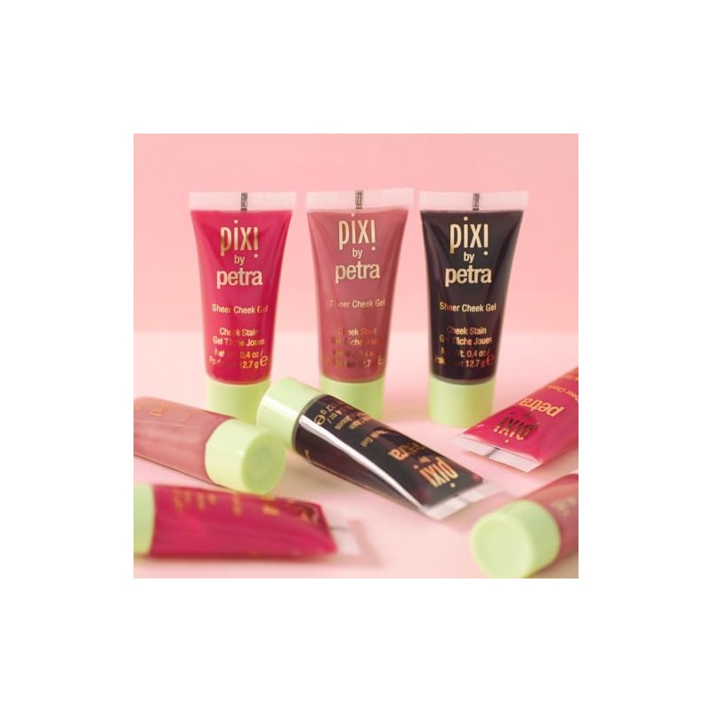 Pixi Sheer Cheek Gel, No.4 Flushed, 0.53 oz by Pixi