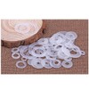 FEEIMOL Plastic Flat Washers Clear Nylon Seal M20 x 30