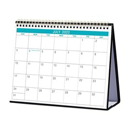 2022-2023 Desk Calendar - 14 Month Desk Wall Calendar, July 2022 - June 2023, 10" x 8.3" Calendar Desk, Standing Flip 2022-2023 Desktop Calendar, Stand up Desk Calendar