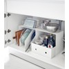 Yamazaki Home Tower Steel Under Cabinet Storage Organizer for Dishes,