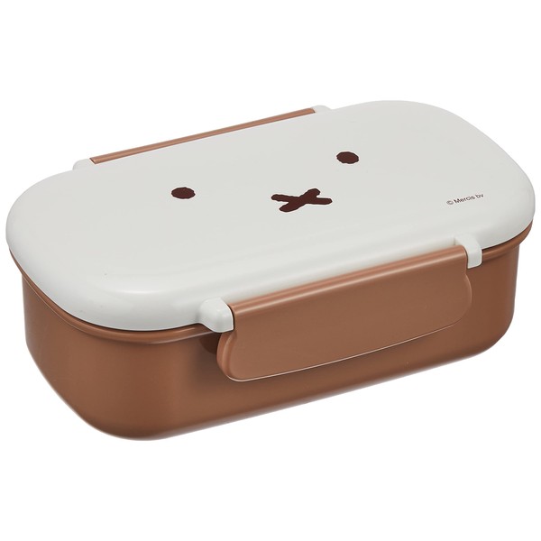 Kutsuwa Miffy Sealed 2-Closure Single Tier Bento Box