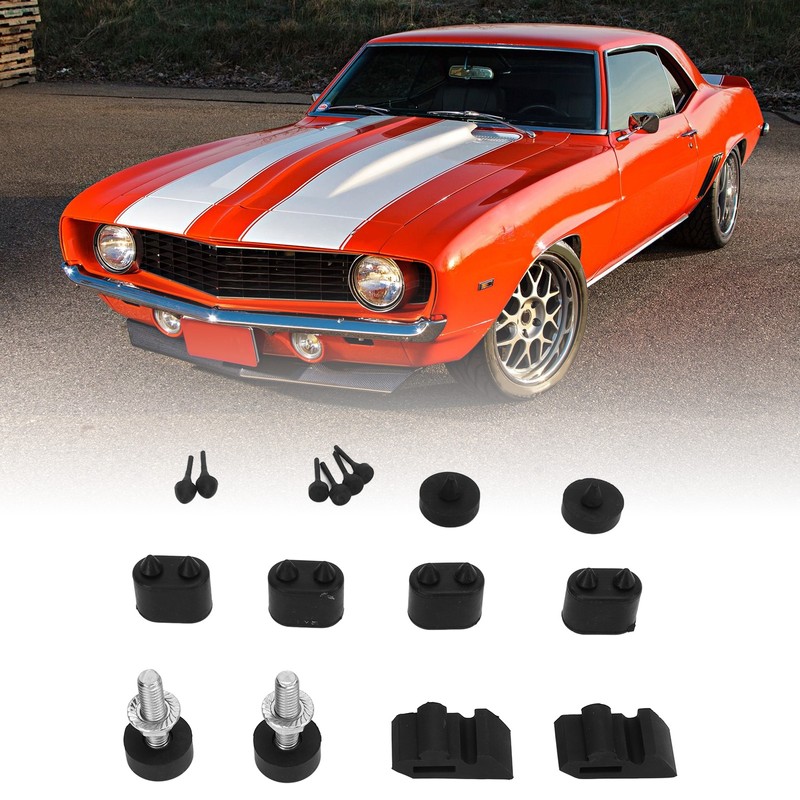 Rubber Adjusters Stopper Kit High Performance Replacement for Camaro Coupe
