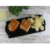 Calypso Basics, Sandwich Melamine Tidbit Tray, Black