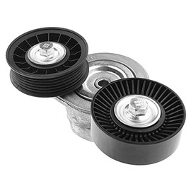 A-Premium Belt Tensioner Assembly Compatible with Dodge Ram 1500 2002-2010 Dakota Durango Nitro Dakota Jeep Grand Cherokee Liberty Mitsubishi Raider
