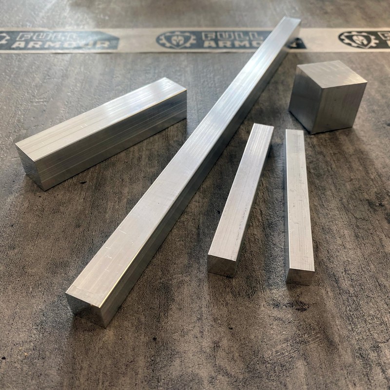 Aluminium Square Bar (15mm x 15mm x 300mm)