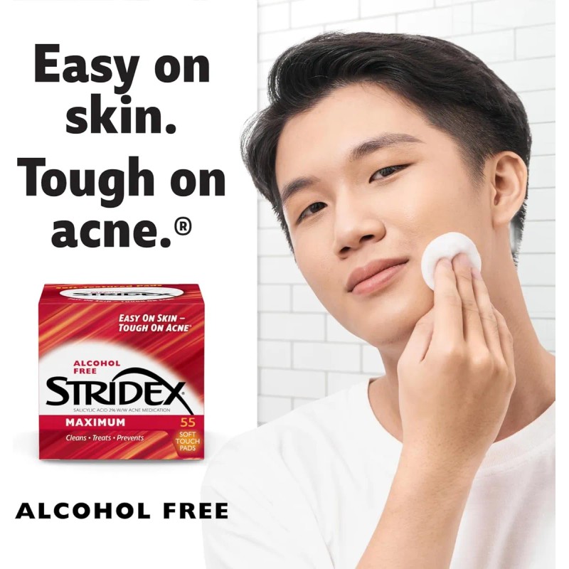 Stridex - Almohadillas Para Acné De Uso Diario Importado
