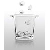 Glass - Ice Bucket - 5.7" H - By Barski