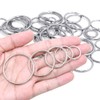 SENHAI 50 Pieces Assorted O-Ring & 20 Pieces Metal D-Ring