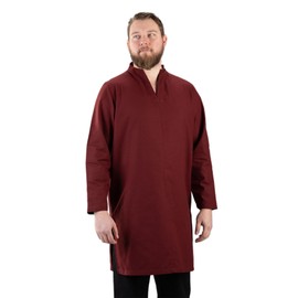Burgschneider - Tunic Ekwin - Red (XL, Unisex, Cotton) Historical - Medieval