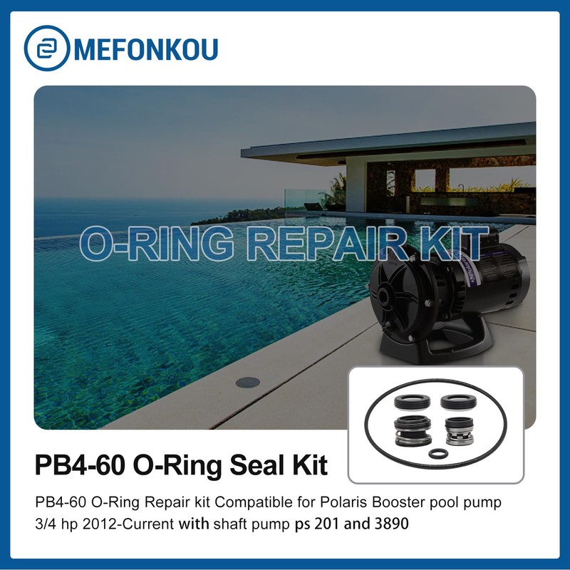 MEFONKOU PB4-60 O-Ring Repair Seal Kit & Shaft Pump Compatible