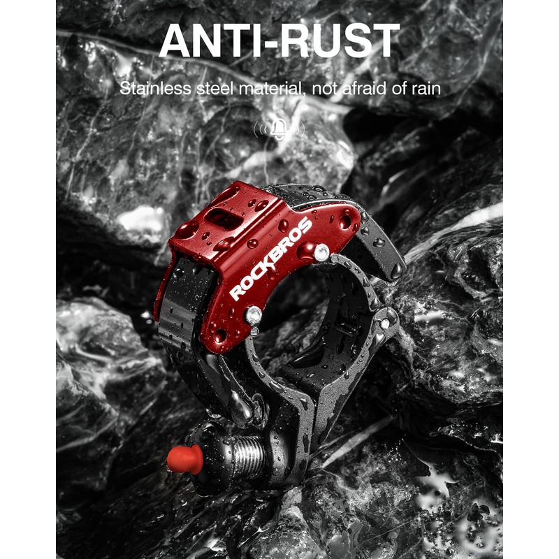 ROCKBROS Bike Bells Hidden MTB Bells Bicycle Bells for 22.2mm