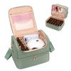 Nail Polish Organizer Case, Nail Supplies Storage Box Holds 45
