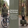 Rear Bike Basket,Rear Rack Bicycle Basket with Waterproof Storage Bag,Large