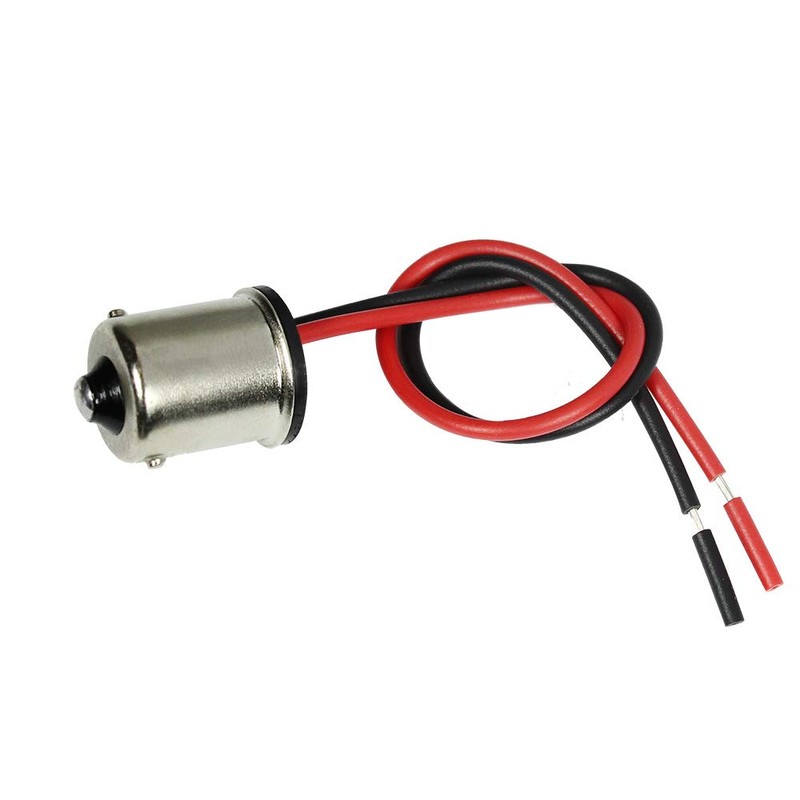 HUIQIAODS 1156 Male Adapter Wiring Harness BA15S BAY15D Headlight Tail