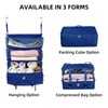 Bukere Hanging Packing Shelves for Luggage Suitcase, Portable Travel Cube