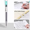 6Pcs Ballpoint Gel Pens, Retractable 0.5mm Black Ink Gel Pen,
