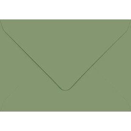 C6 / A6 Olive Green Envelopes x 25 Pack 114mm x 162mm