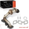 A-Premium Front Catalytic Converter Kit Direct-Fit Compatible with Toyota Highlander