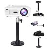 Universal Ceiling Projector Mount Hanger Mini Projector Wall Mount 360°