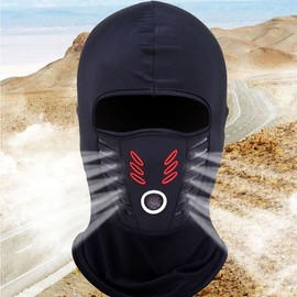 Airflu cold balaclava cold warmer brushed lining full face mask bicycle motorcycle ski DM 2ea