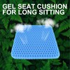 Neyared Gel Seat Cushion, Honeycomb Cushions for Sitting Sore, Relieving