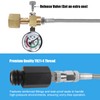 Soda Maker Adapter Soda Maker Connector with Larger Pressure Gauge,