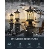 Seovix Solar Post Lights Outdoor Waterproof, Dusk to Dawn Solar