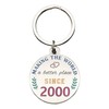 TGCNQ 25th Birthday Gifts – Born in 2000 Keychain –