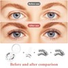 Jemey Magnetic Eyelashes with Applicator, Reusable & Waterproof Natural Look
