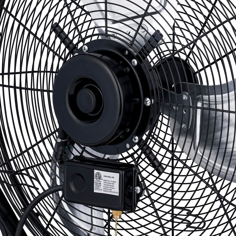 NewAir 20" High Velocity Wall Mount Fan, Heavy Duty Waterproof