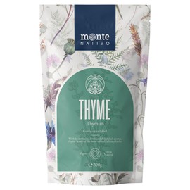 Thyme Tea Monte Nativo (300 g) | Dried Thyme | As Herbal Tea, Spice, or in Spice Blends | 100% Pure and Natural | With Rich Aroma | For Cooking or as Tea