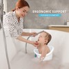 GiggleGlow - Baby Bath Seat with Non-Slip Suction Cups, for