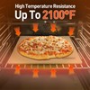 Arcedo Pizza Stone For Oven and Grill 13 Inch, Baking