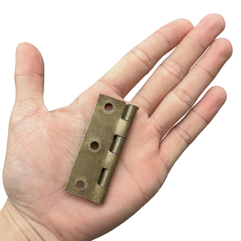 8 PCS 2.5-inch Door Hinges, Bearing Hinges for Small Furniture