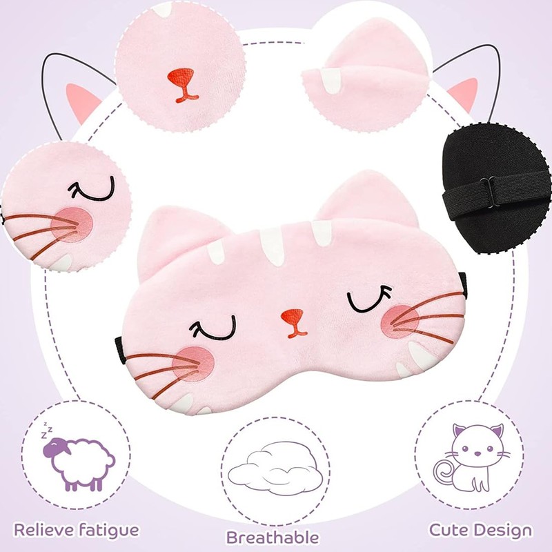 SJBAUTYO Pack of 2 Eye Masks for Sleeping, Sleeping Mask,