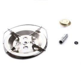 Stove Gas Cooker Pot Cover Single Flame Camping Stove for Gas Bottle 16 cm 22 cm (220 mm) rg-vertrieb