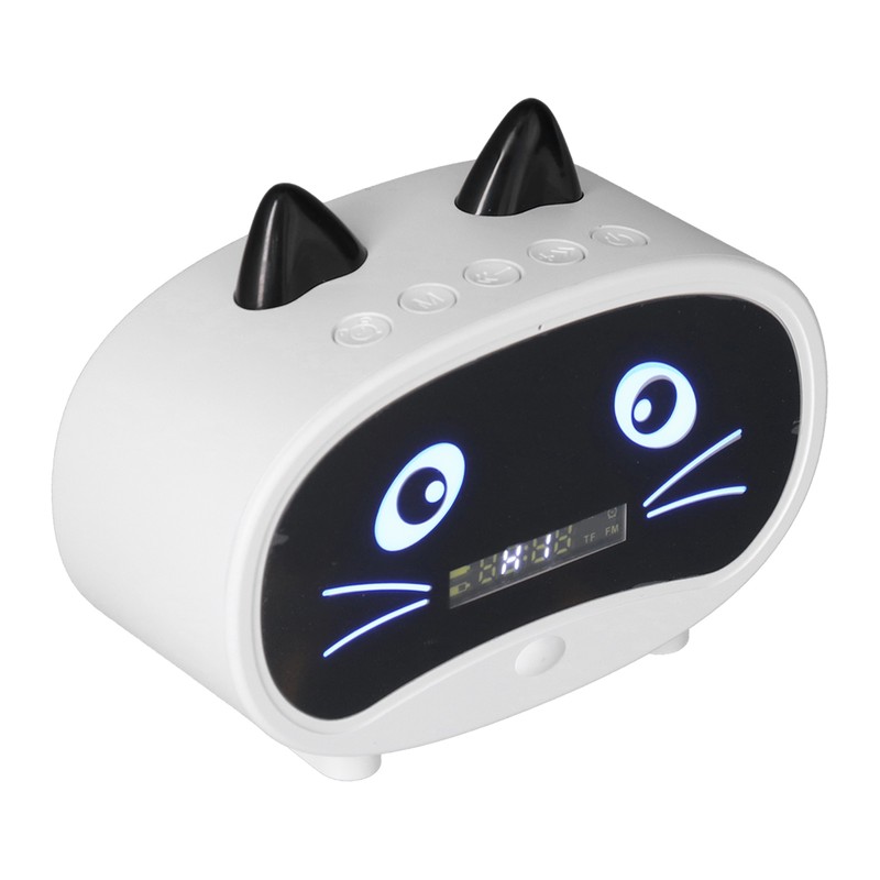Mini Cartoon Speaker Multifunctional Cute Cat Ear Design Smart Set