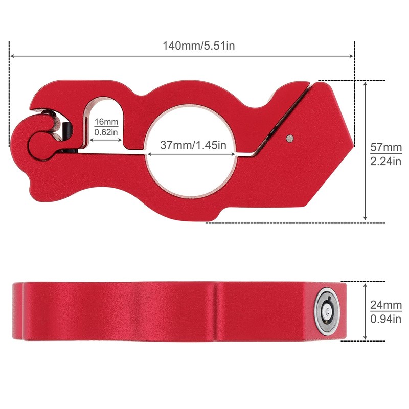 Windance Motorcycle Anti Theft Lock,Heavy Duty Front Brake Lock,Throttle Grip