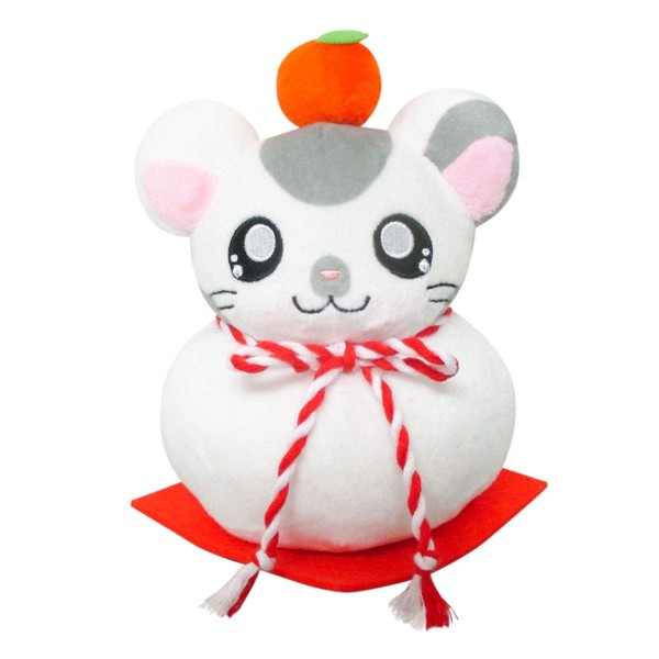 Sanei Boeki Hamtaro Zodiac Hamtaro Kokan Mochi Mochi Plush Toy