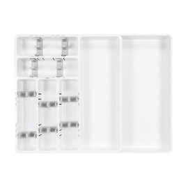 OXO Good Grips Large Expandable Utensil Organizer - White