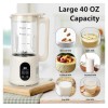 Dfjkjuu 8 in 1 Low Noise Nut Milk Maker. Multifunctiona