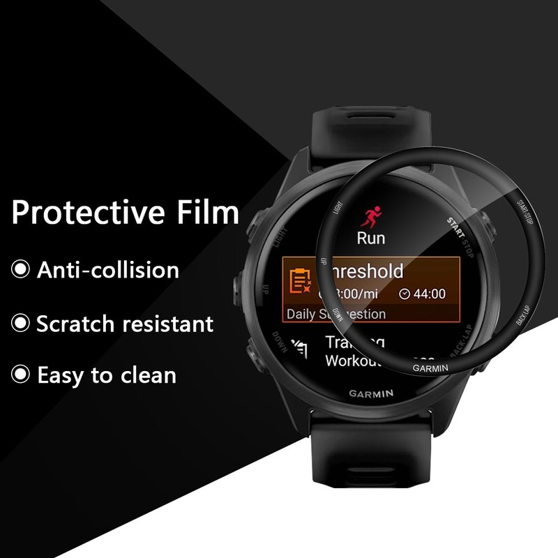 GEEMEE 3 Pack Screen Protector for Forerunner 570 42mm, HD