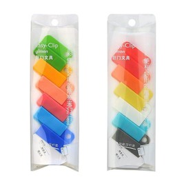 VILLCASE 12pcs Plastic File Clips, Paper Organizer Clips, Multi-Function Clamps for Sorting Documents, School Supplies, Household Organization, Random Color