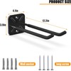 Garage Hooks, Heavy Duty Garage Hooks -12.4 Inch Wall Mount