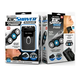 Bell+Howell TACSHAVER Moustache and Beard Trimmer, Shaver Seen On TV (Regular)